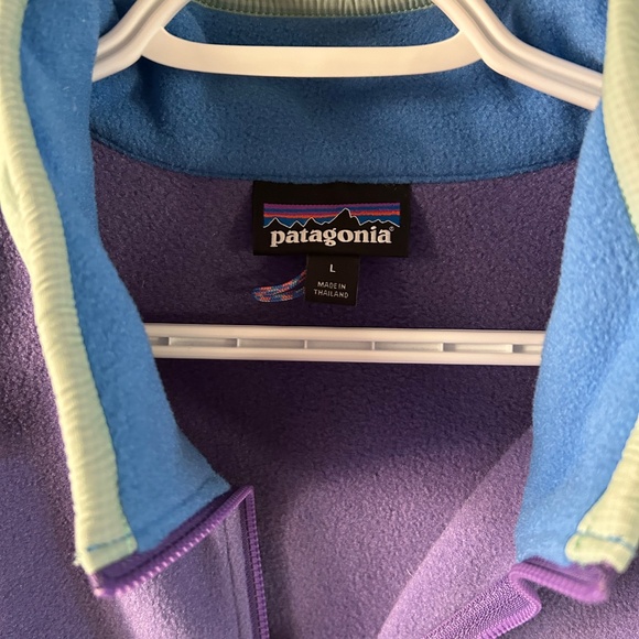 Patagonia Full Zipper Colour Block Fleece - Picture 3 of 3
